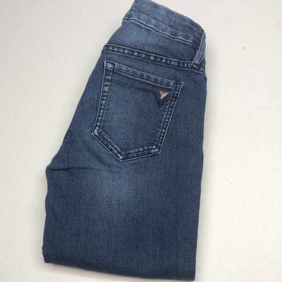 VINTAGE GUESS CURVY SOPHIA SKINNY JEANS 25x30 🦋 - Picture 1 of 15